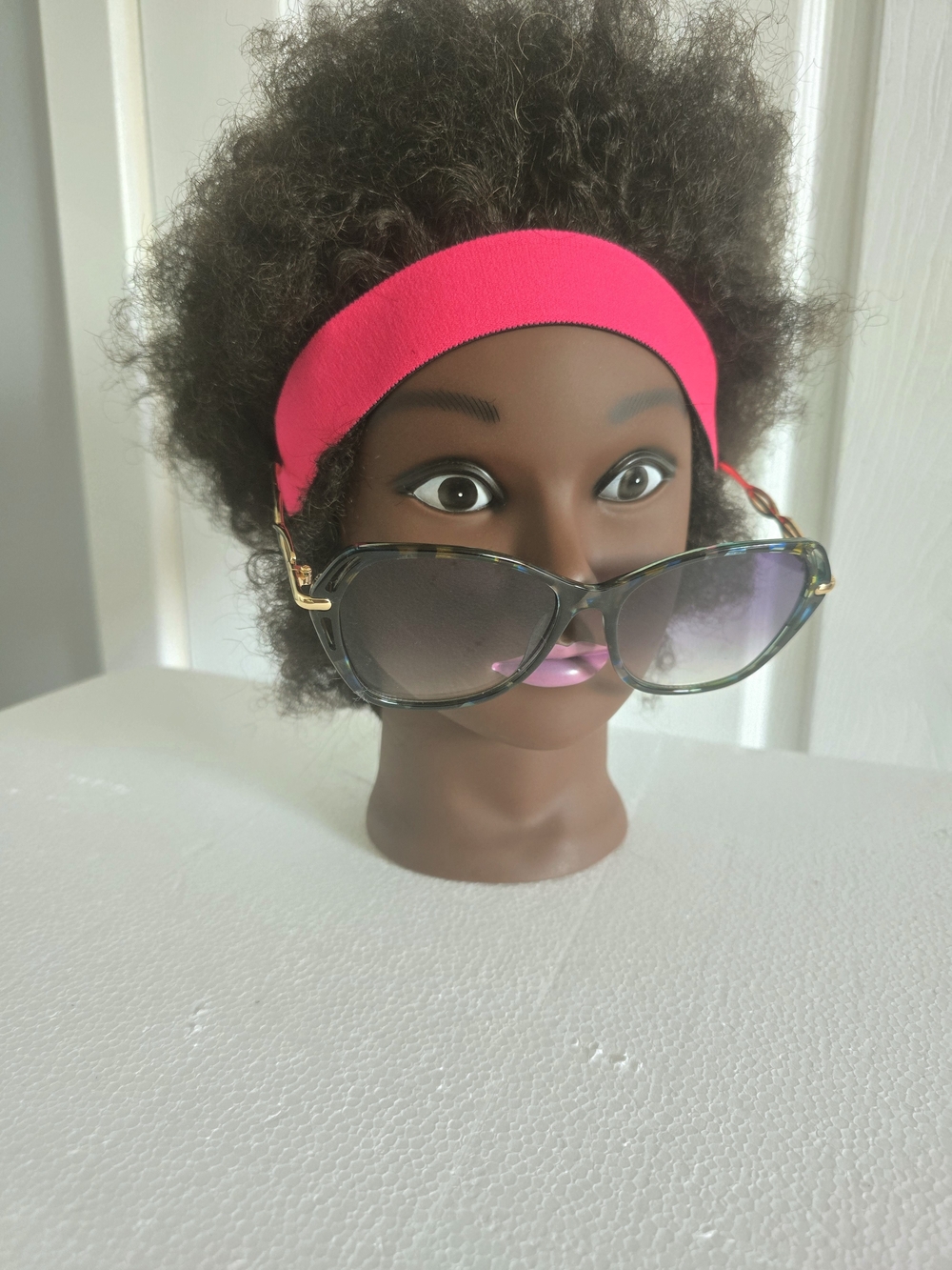 Kids Pink Stretch Headband for Active Play